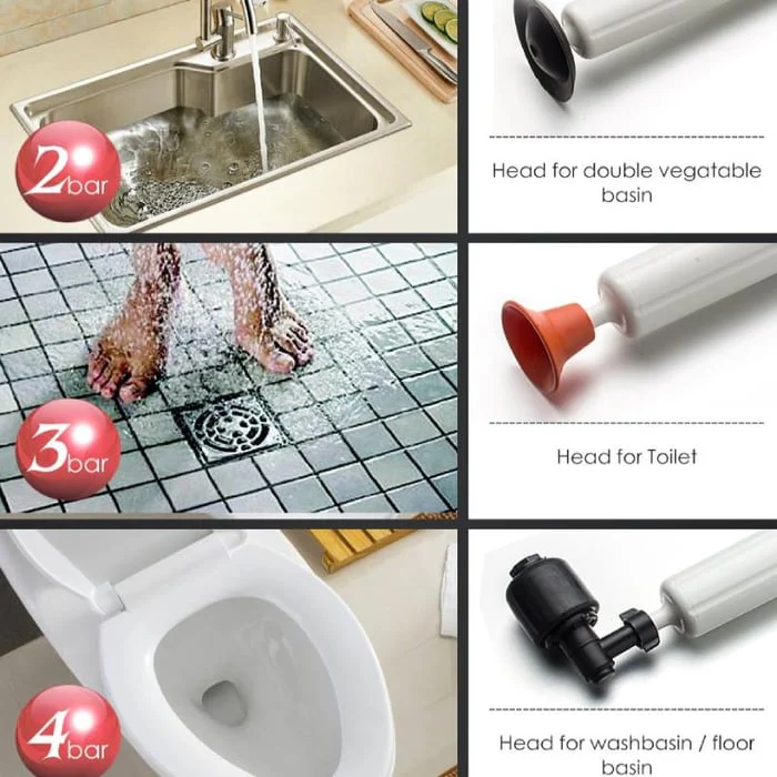 Toilet plunger clog remover - Image 6
