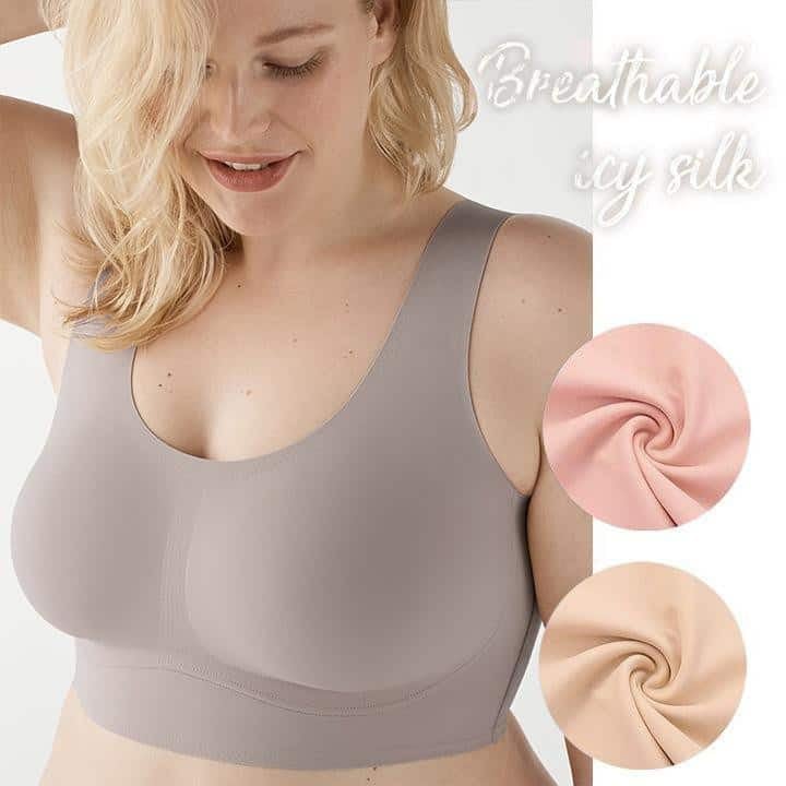 Ultra Comfort Seamless Shaping Wireless Support Bra Plus Size - Image 11