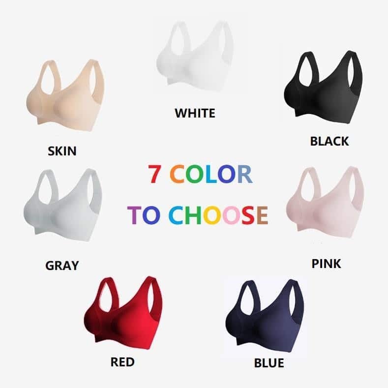 Ultra Comfort Seamless Shaping Wireless Support Bra Plus Size - Image 12