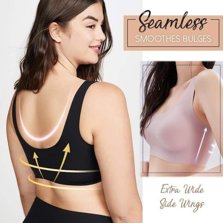 Ultra Comfort Seamless Shaping Wireless Support Bra Plus Size - Image 13