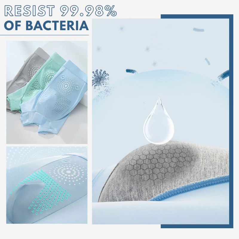 Men's Boxer Anti-bacterial Breathable Underwear - Image 3