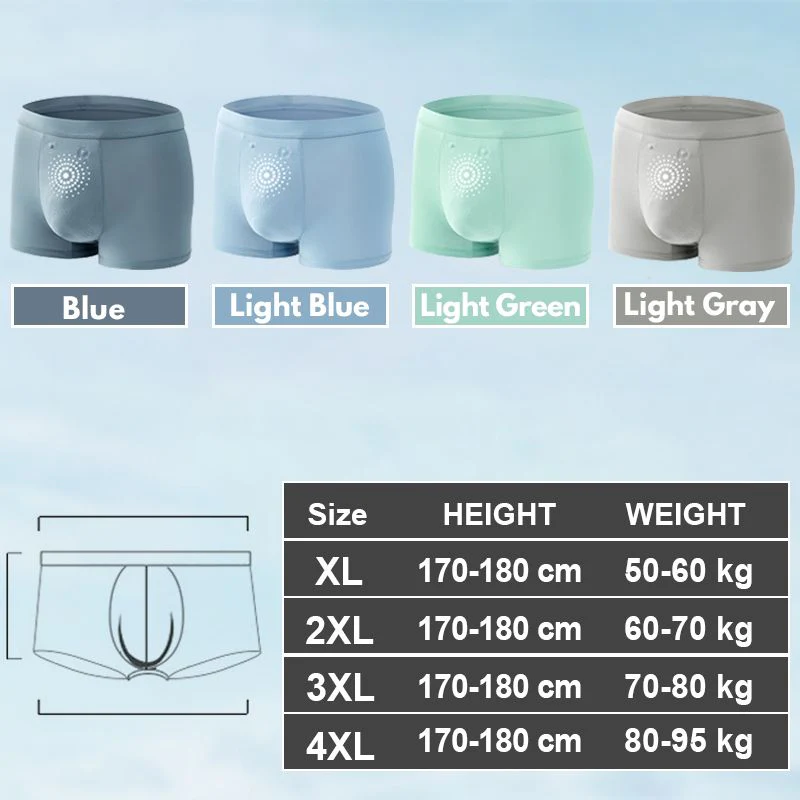 Men's Boxer Anti-bacterial Breathable Underwear - Image 8
