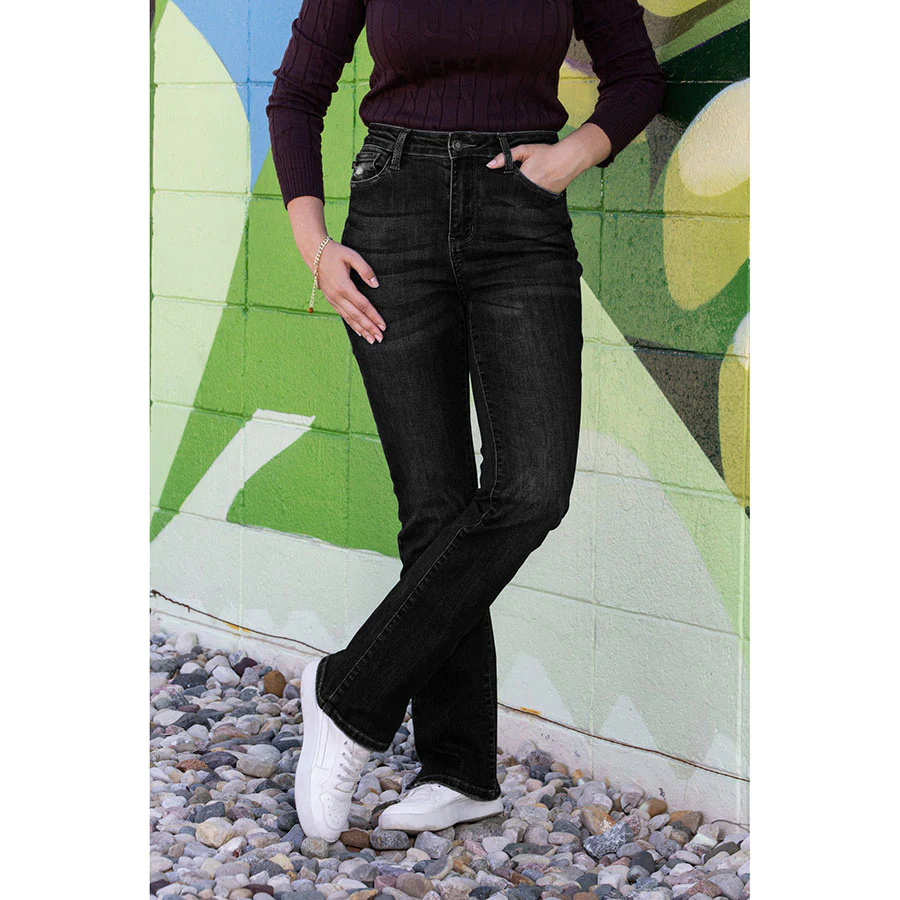High Rise Slim Fit Bootcut Jeans 🔥 (Buy 2 Free Shipping) 📦 - Image 16