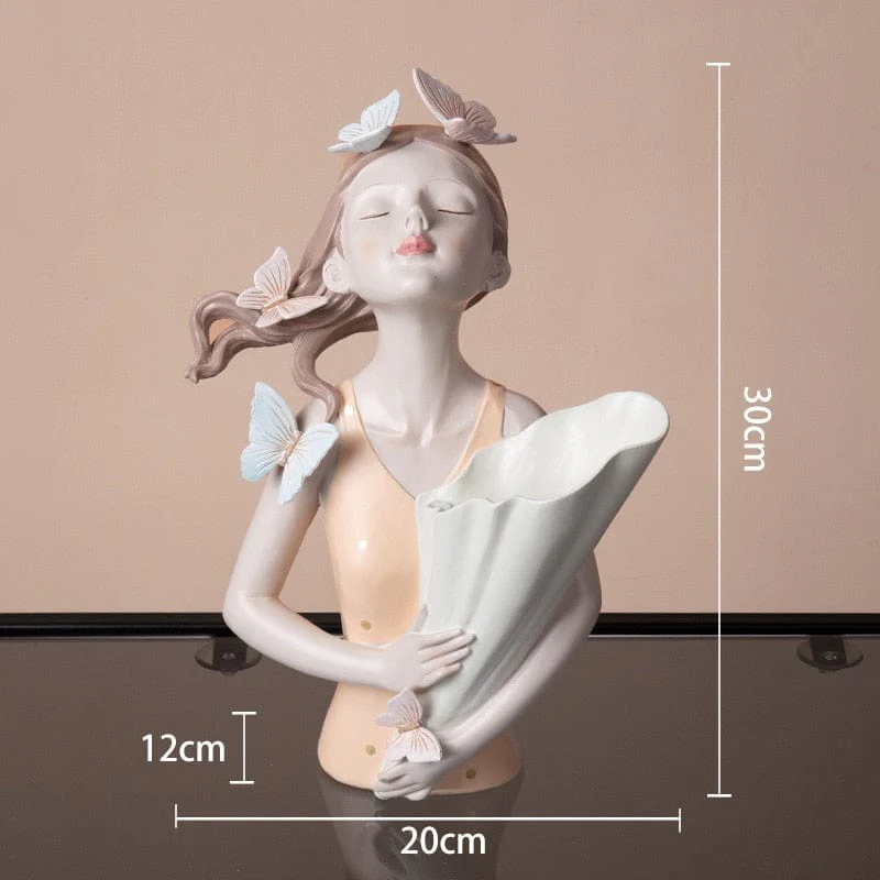 Ceramic Vase "Butterfly Girl" - Image 10
