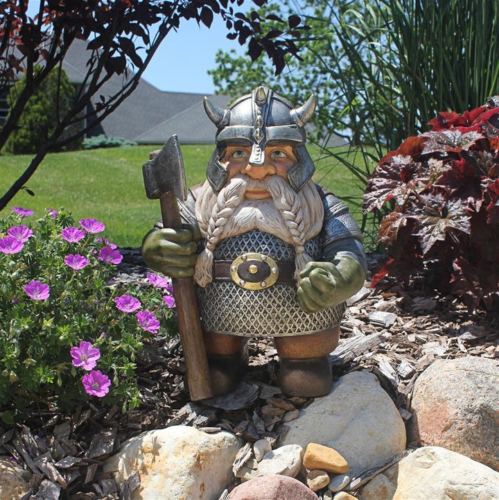 Viking Victor Norse Dwarf Gnome Statue - 2022 New Year Sale