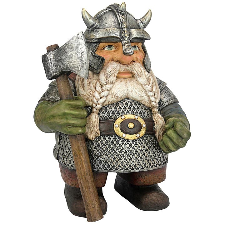 Viking Victor Norse Dwarf Gnome Statue - 2022 New Year Sale - Image 5