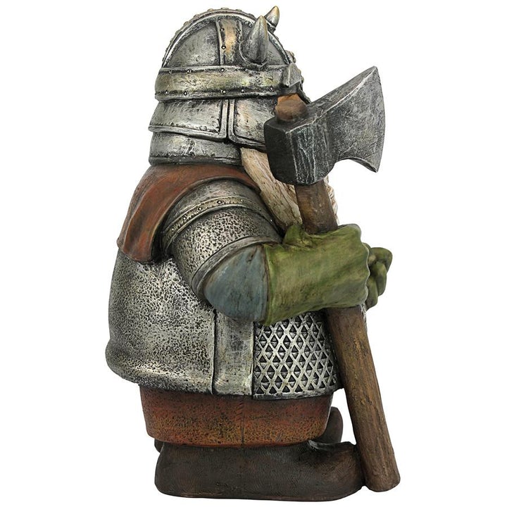 Viking Victor Norse Dwarf Gnome Statue - 2022 New Year Sale - Image 7