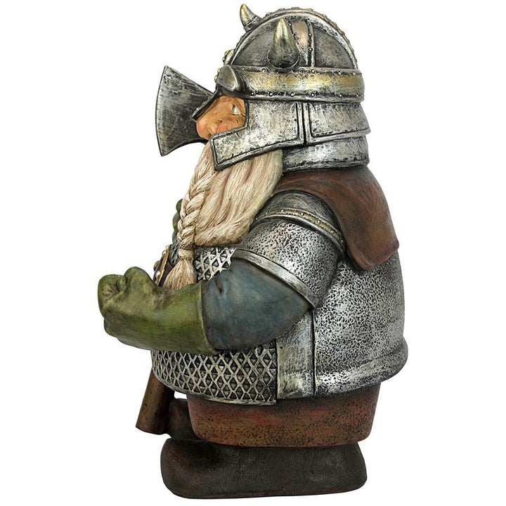 Viking Victor Norse Dwarf Gnome Statue - 2022 New Year Sale - Image 8