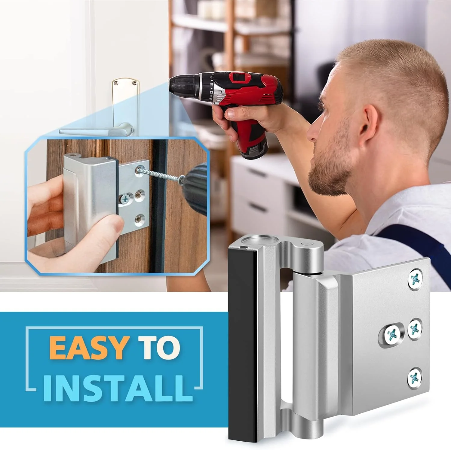 ð¥HOT SALE 49% OFFð¥2024 Updated Home Security Door Locks - Image 4