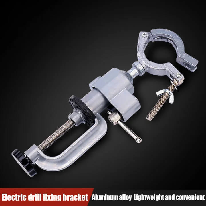 Electric Grinder Electric Drill Universal Rotating Fixed Bracket Vise Shelf - Image 2
