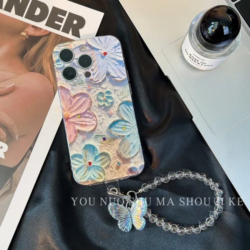 Hot selling vintage oil painting flowers for iPhone case - Image 8