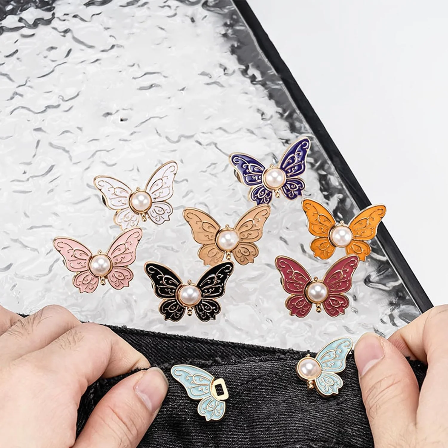 Multiple detachable butterfly clips🦋 - Image 2