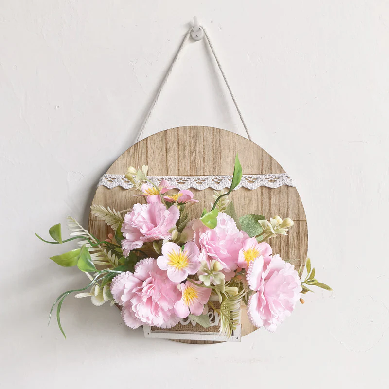 Wall Decorative Wooden Box Flower Basket - With Decorative Bouquet 🔥 (Promotion 50% Discount) - Image 11