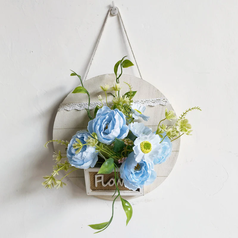 Wall Decorative Wooden Box Flower Basket - With Decorative Bouquet 🔥 (Promotion 50% Discount) - Image 13