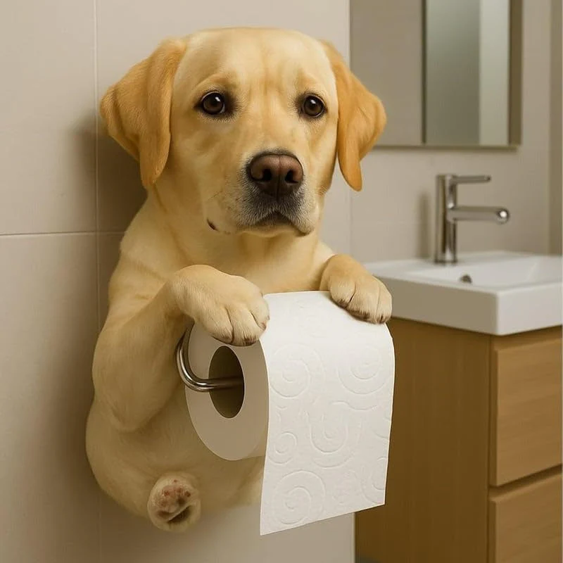 New Arrival 🧻 Wall-Mounted Pet Toilet Paper Holder 🐾 - Image 10