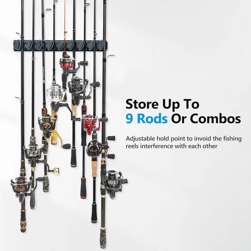 ✨ONLY 49% OFF🔥Wall Mounted Fishing Rod Rack - Image 7
