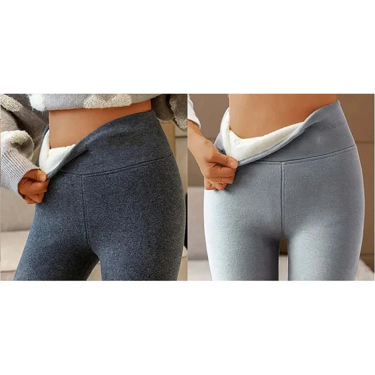 2023 Hot Sale Casual Warm Winter Solid Pants - Image 10