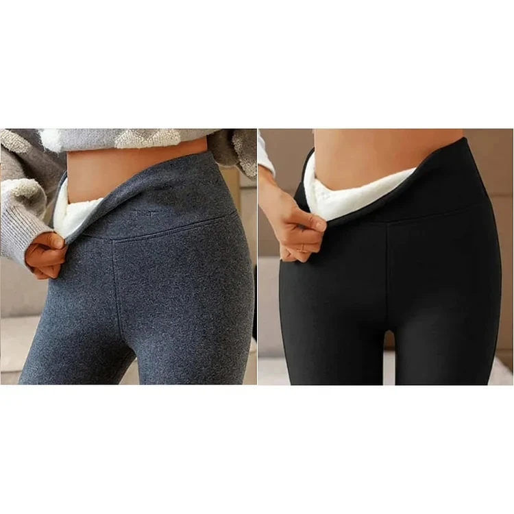 2023 Hot Sale Casual Warm Winter Solid Pants - Image 11