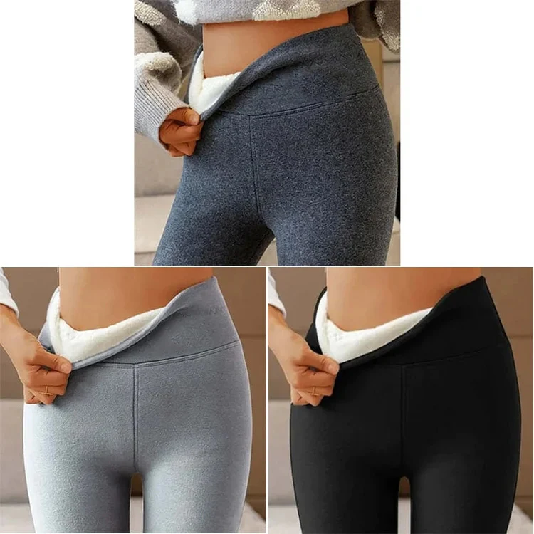 2023 Hot Sale Casual Warm Winter Solid Pants - Image 12