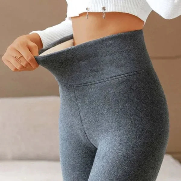 2023 Hot Sale Casual Warm Winter Solid Pants - Image 2