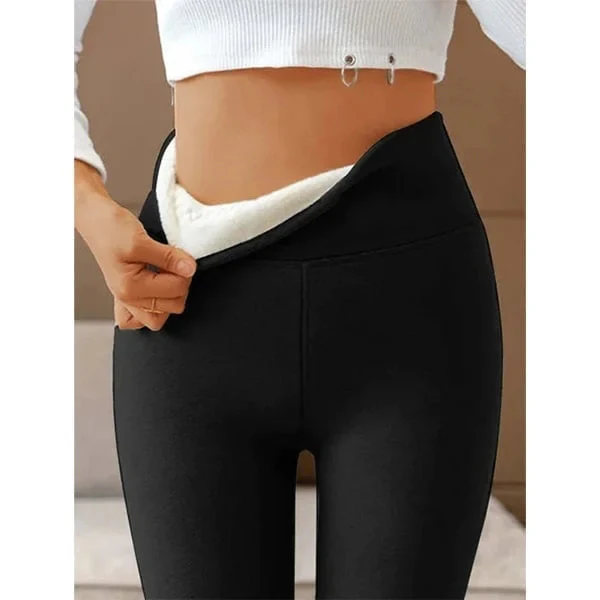 2023 Hot Sale Casual Warm Winter Solid Pants - Image 4