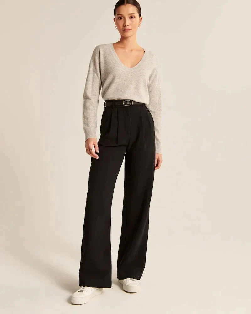 Wide-Leg Tailored Pants - Buy two and get free shipping! - Image 15