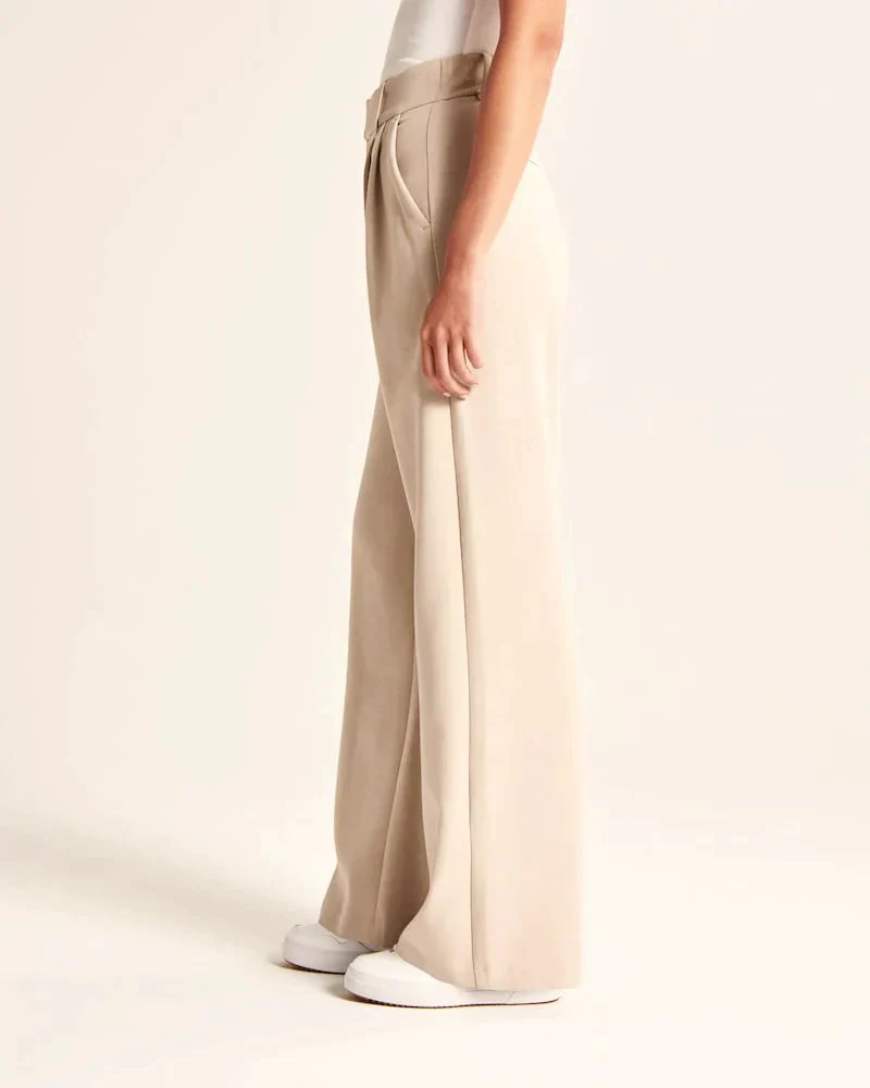 Wide-Leg Tailored Pants - Buy two and get free shipping! - Image 3