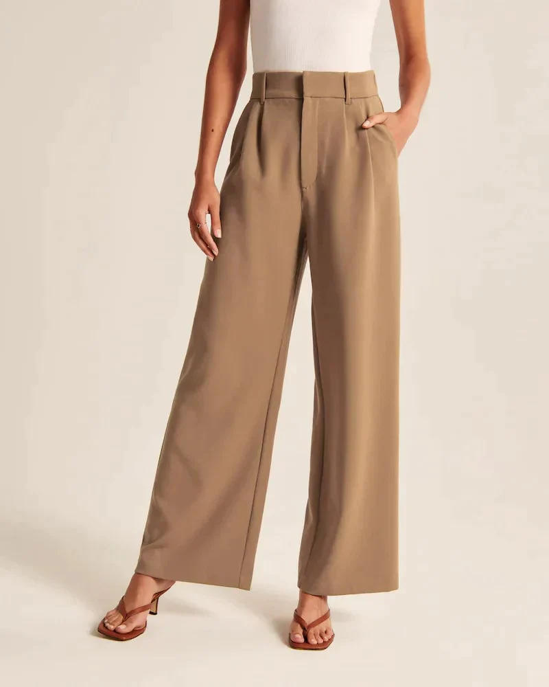 Wide-Leg Tailored Pants - Buy two and get free shipping! - Image 7