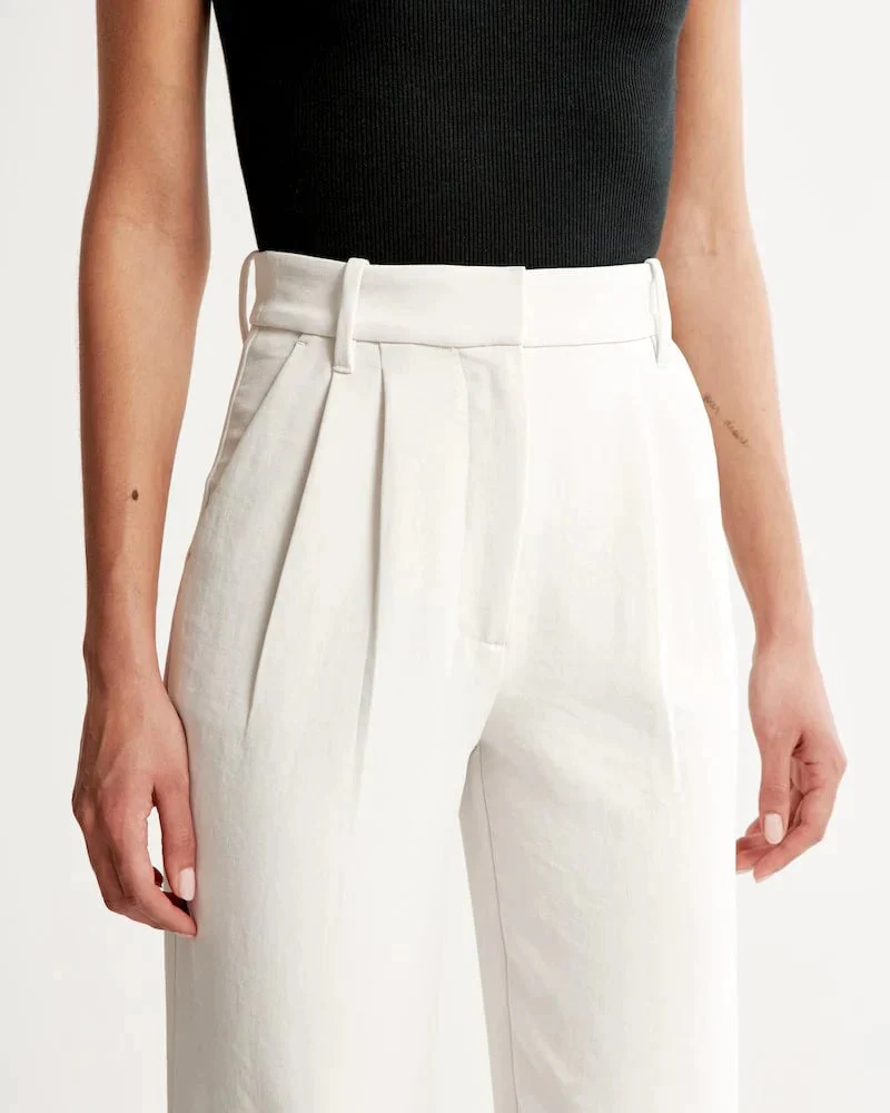 Wide-Leg Tailored Pants - Buy two and get free shipping! - Image 9