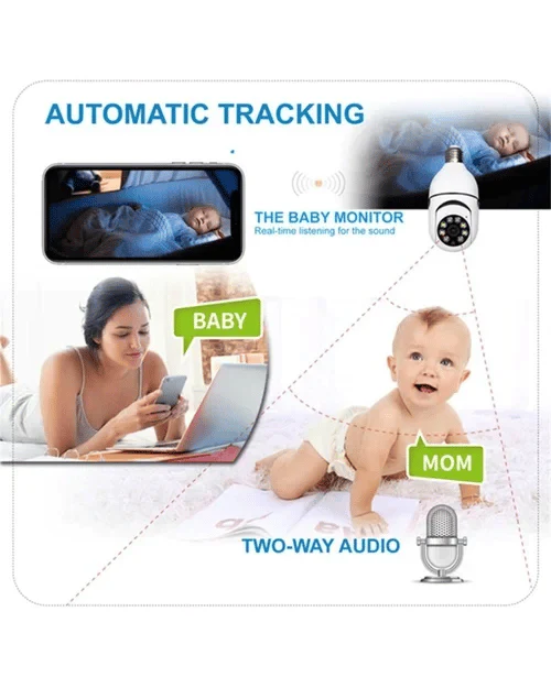 đ„2023 Hot Sale 49%OFFđ„Wireless Wifi Light Bulb Camera Security Camera - BUY 2 GET FREE SHIPPING TODAY! - Image 9