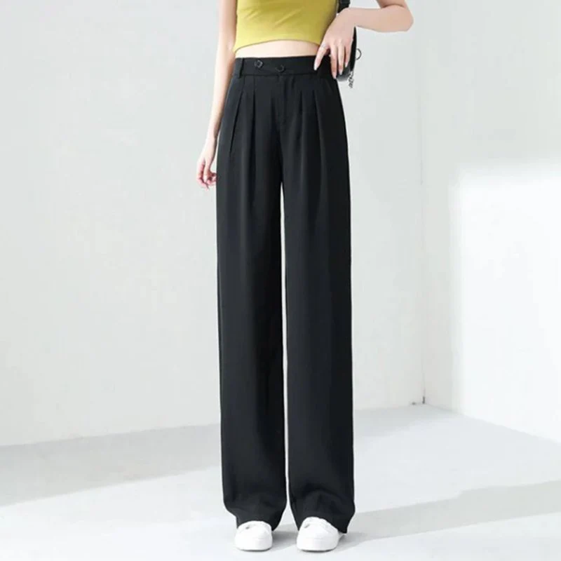 Woman's High waist wide leg pants Loose Pants - Image 6