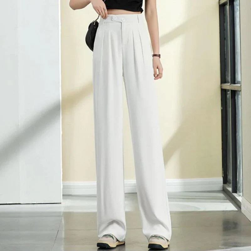 Woman's High waist wide leg pants Loose Pants - Image 7
