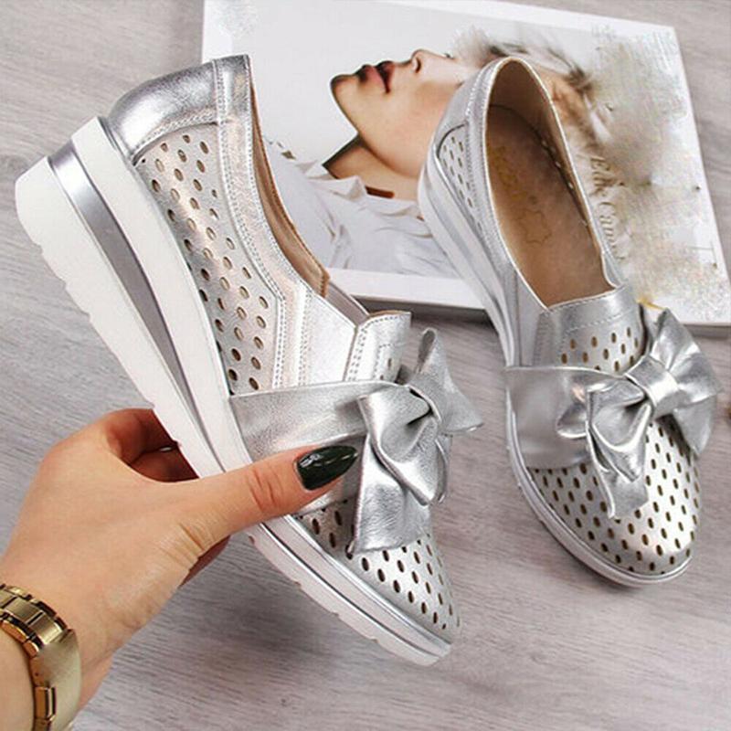Women Casual Leather Flats - Image 8