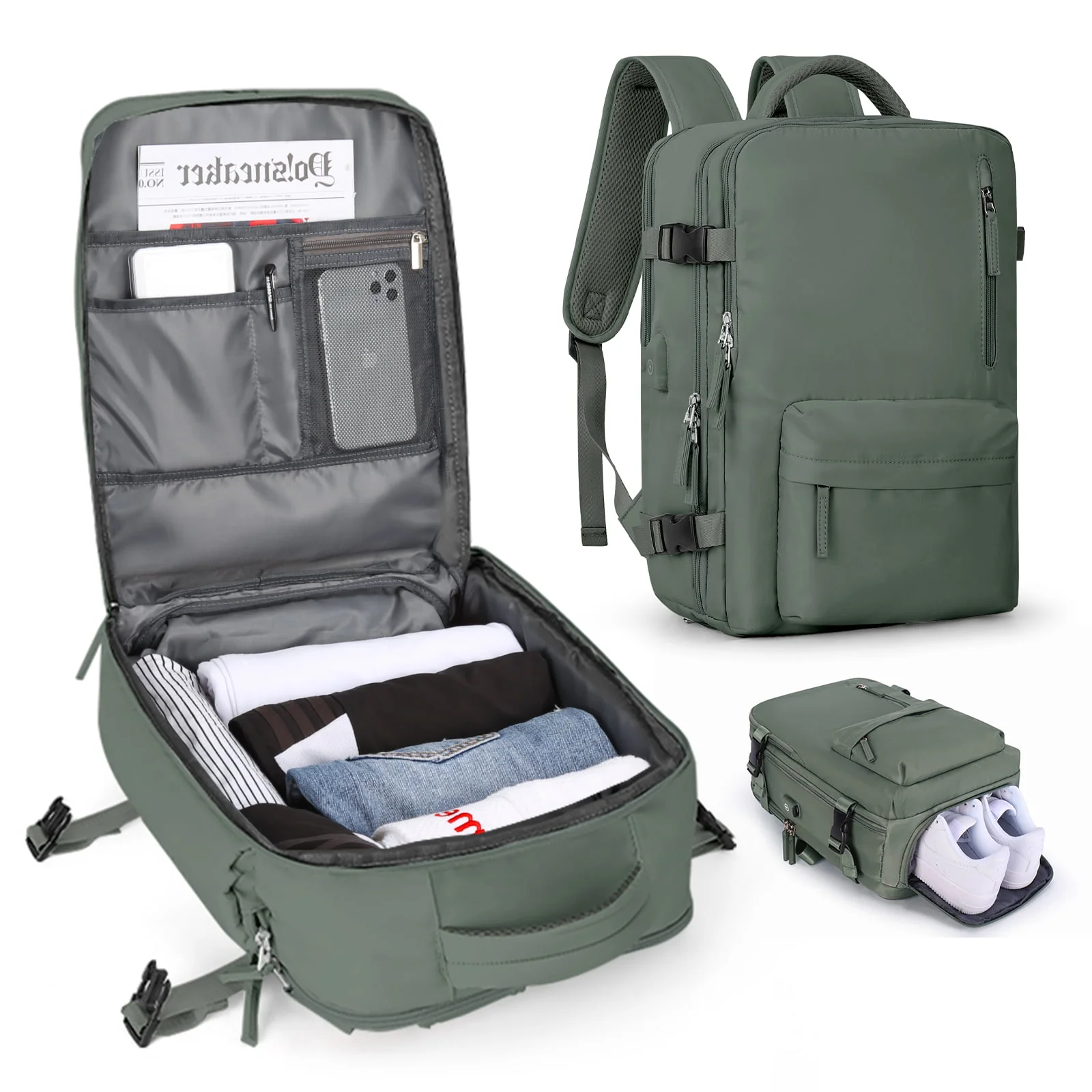 â°Women Large Travel Backpack Waterproof Hiking Rucksack(FREE SHIPPING) - Image 11