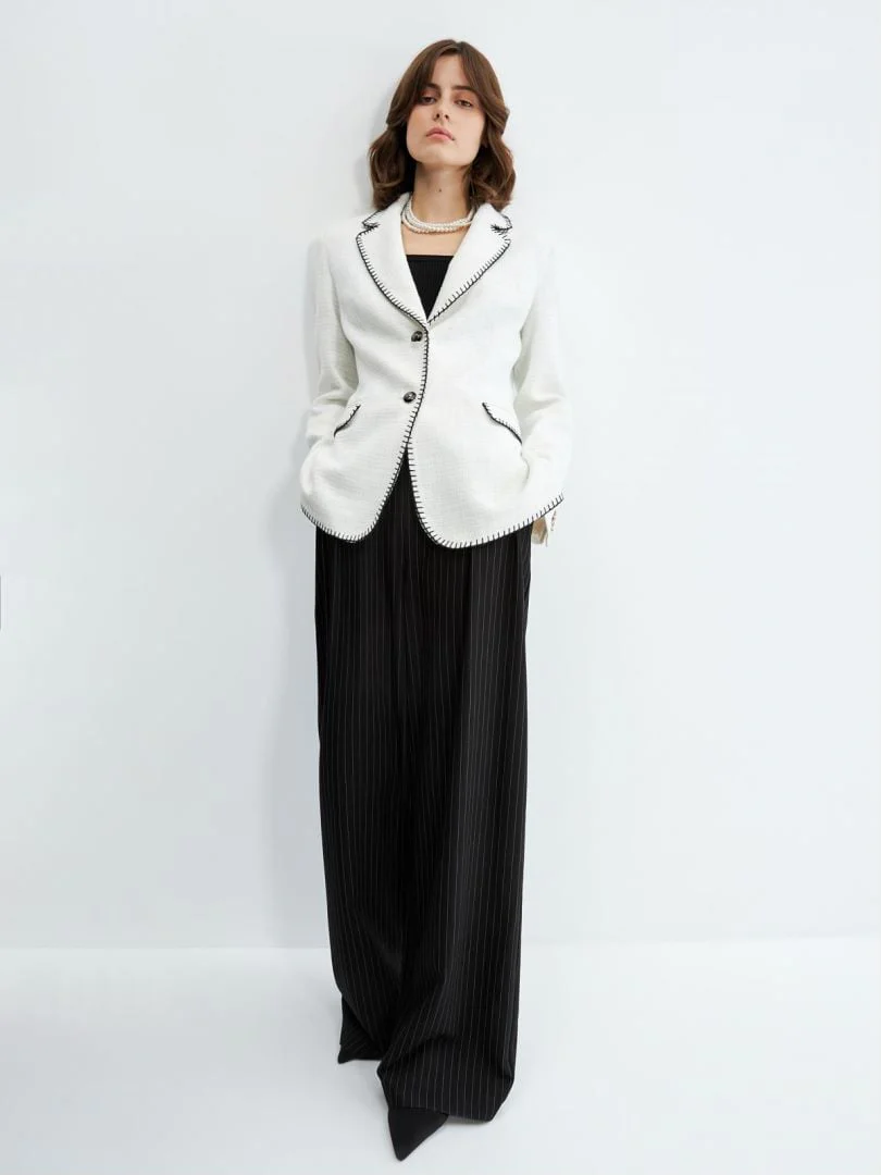 Women's Casual Striped High Waisted Loose Pants-Buy 2 Free Shipping - Image 2
