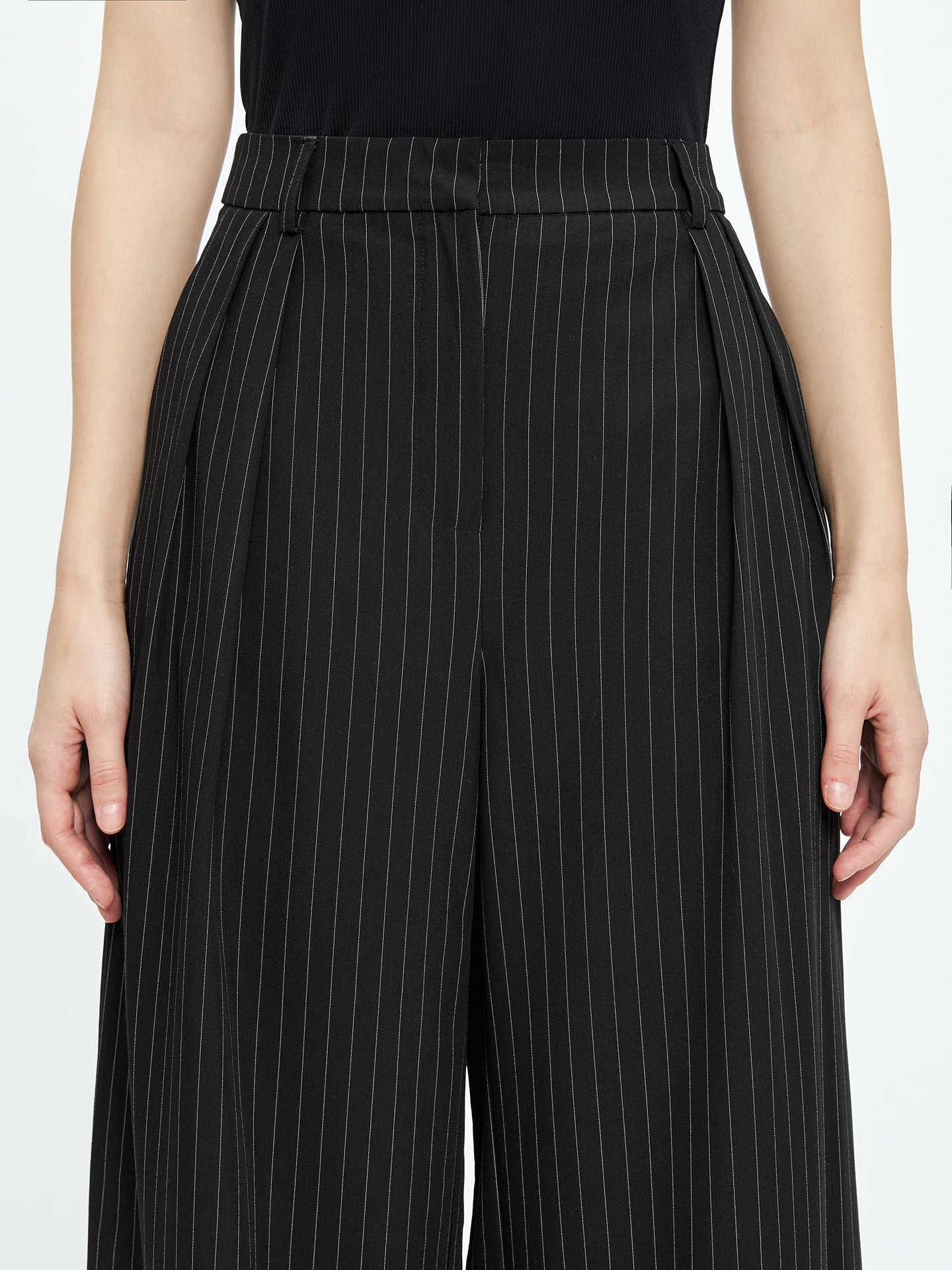 Women's Casual Striped High Waisted Loose Pants-Buy 2 Free Shipping - Image 6