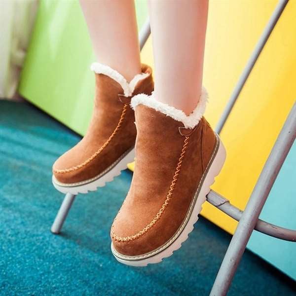 Women's Classic Non-Slip Ankle Snow Boots - Image 10