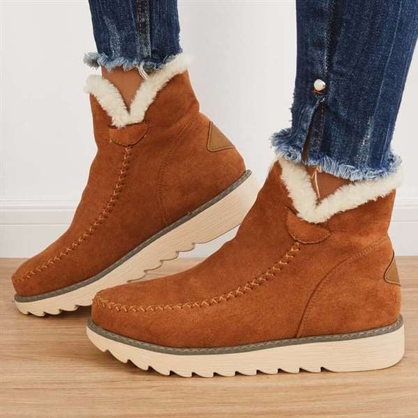 Women's Classic Non-Slip Ankle Snow Boots - Image 15