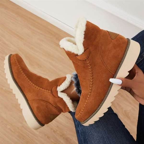 Women's Classic Non-Slip Ankle Snow Boots - Image 5