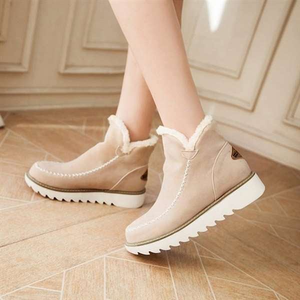 Women's Classic Non-Slip Ankle Snow Boots - Image 8