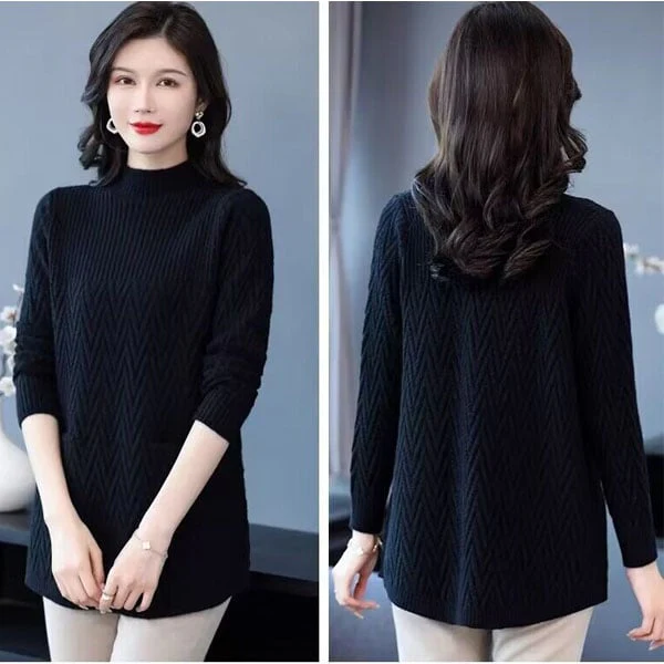 Women's Mid-Length Half Turtleneck Sweater🎊BUY 2 FREE SHIPPING - Image 6