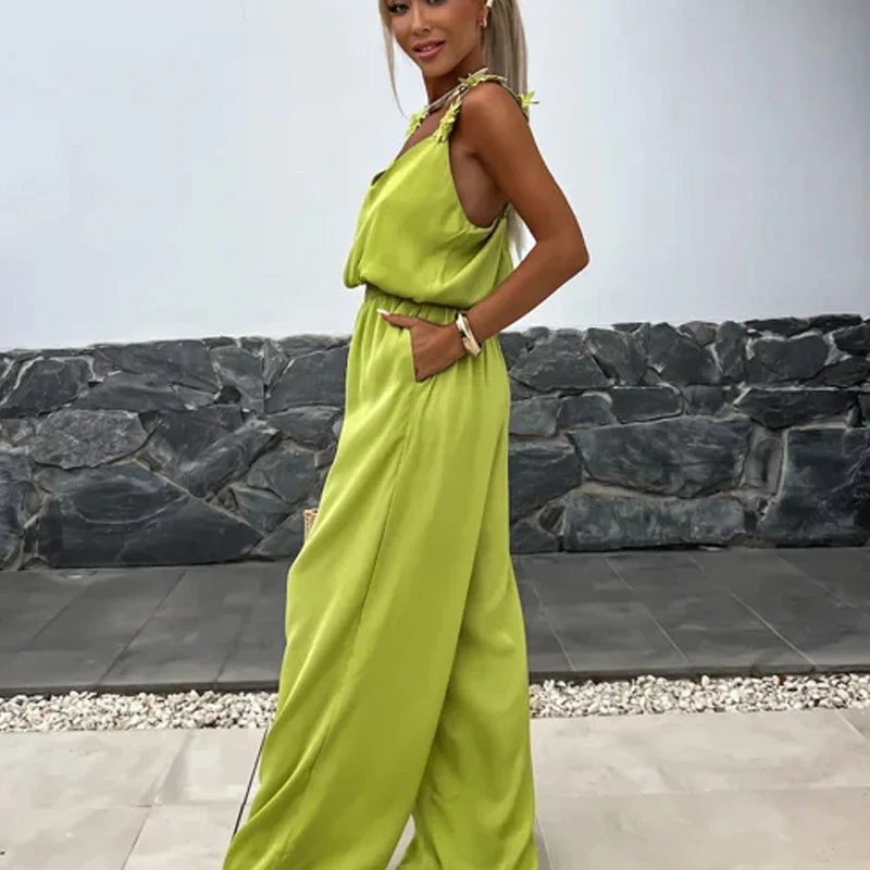 Women's Sleeveless Wide Leg Jumpsuit - š„Buy two and get free shipping! - Image 6