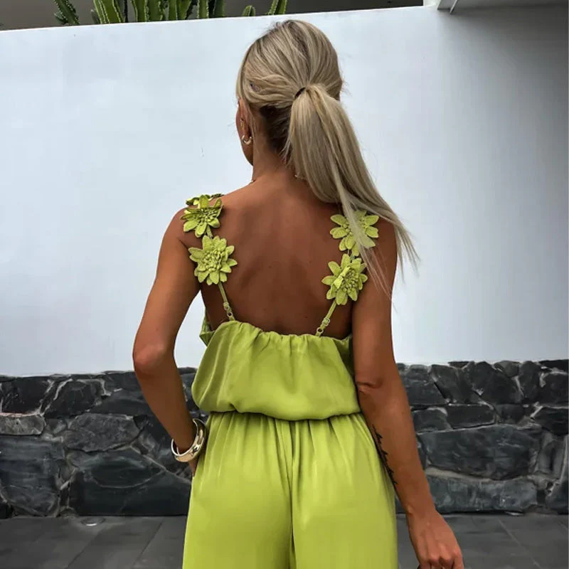 Women's Sleeveless Wide Leg Jumpsuit - š„Buy two and get free shipping! - Image 7