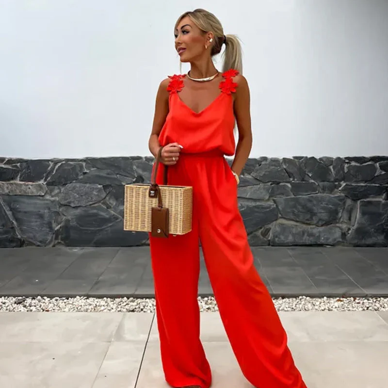 Women's Sleeveless Wide Leg Jumpsuit - š„Buy two and get free shipping! - Image 9