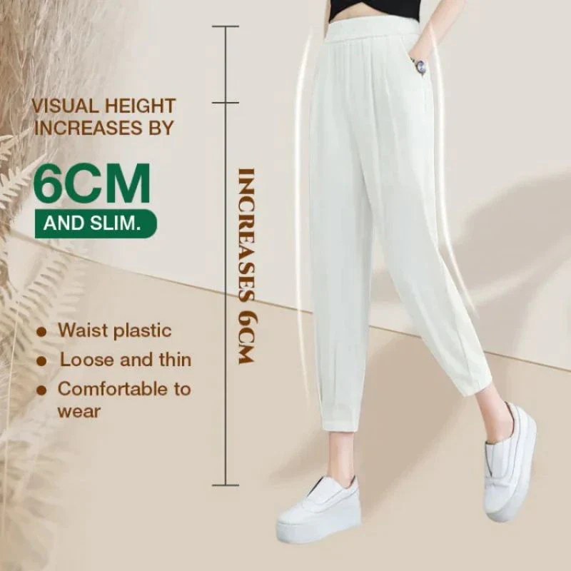 Women's Casual Cooling Straight Pants - Image 4
