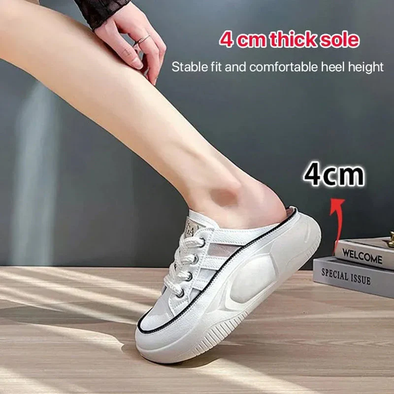 Women'S Closed Toe Half Slippers - Image 3