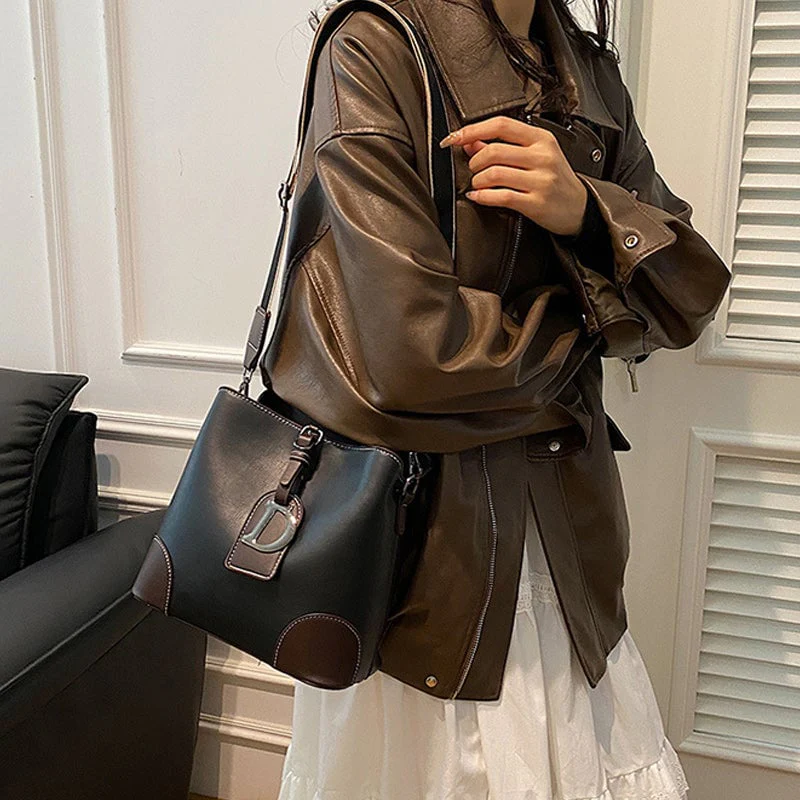 ✨✨This Week's Special Price $36.99💥💗PU Leather Niche Women's Shoulder Bag👜 - Image 3