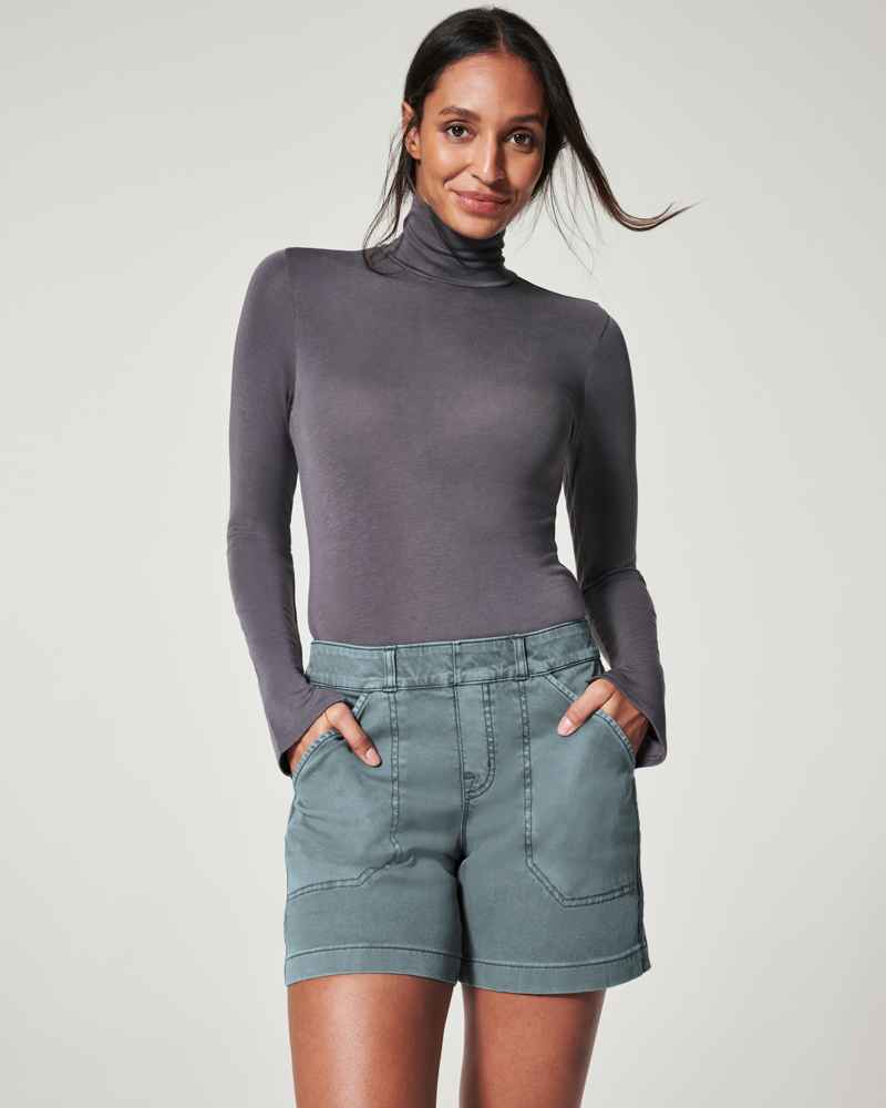 2024 New Women's Stretch Twill Shorts - Image 3