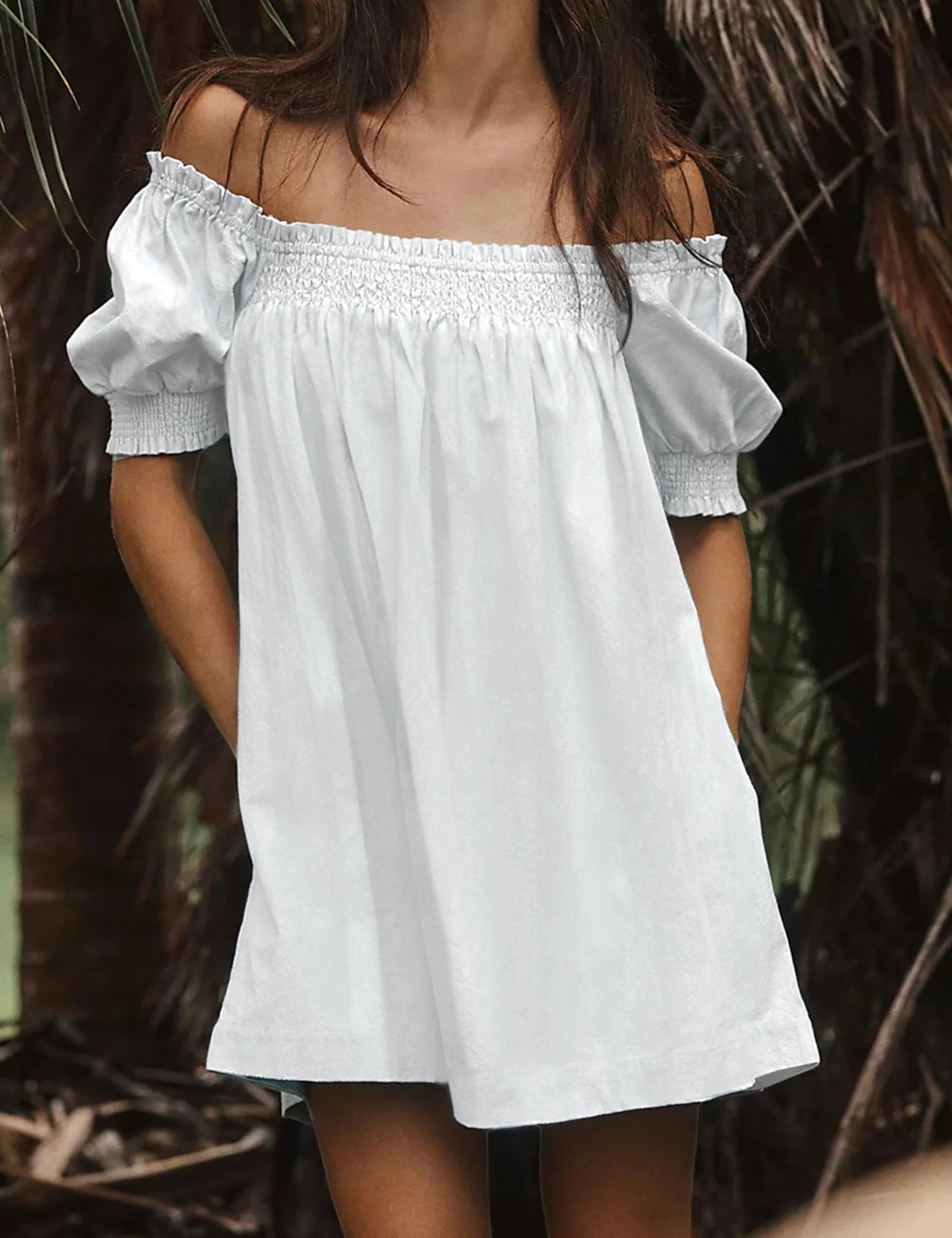Women's Summer A-Line Mini Dress with Pockets (Buy 2 Free Shipping) - Image 2