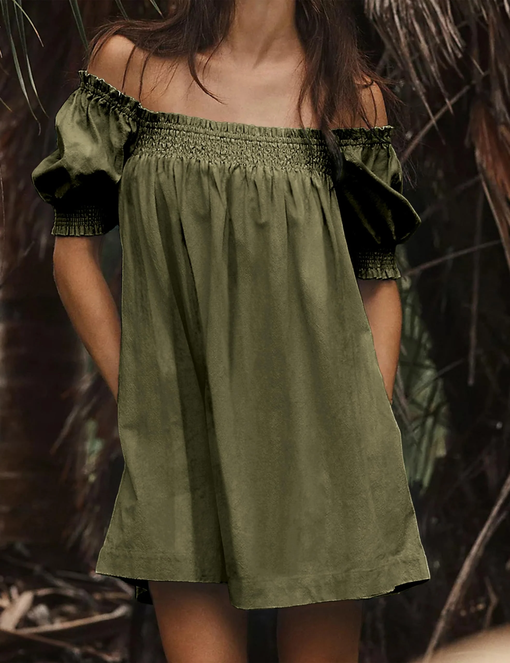 🎉This week's special offer💗Women's Summer A-Line Mini Dress with Pockets - Image 16